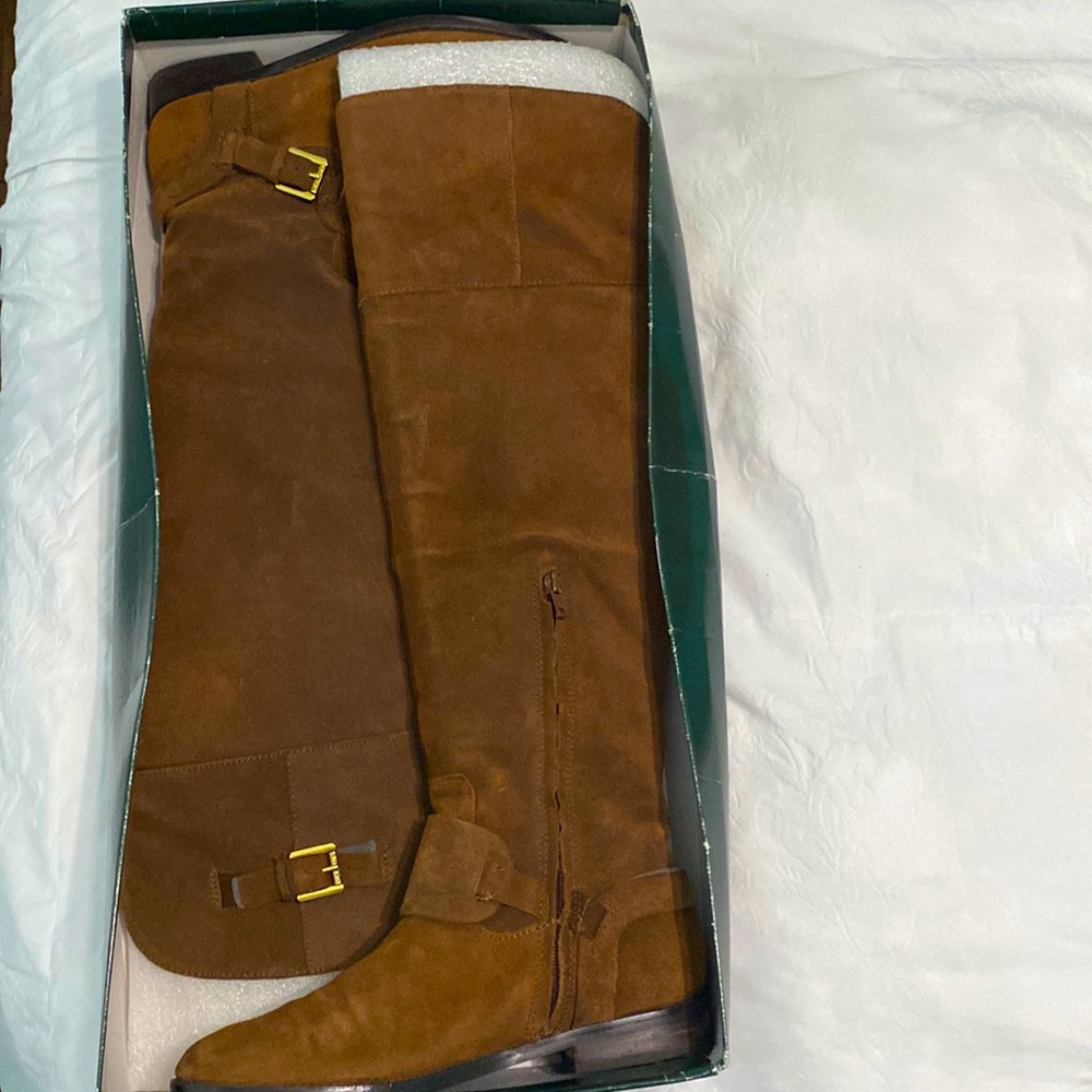 Ralph Lauren “Jeannette dark snuff” boots